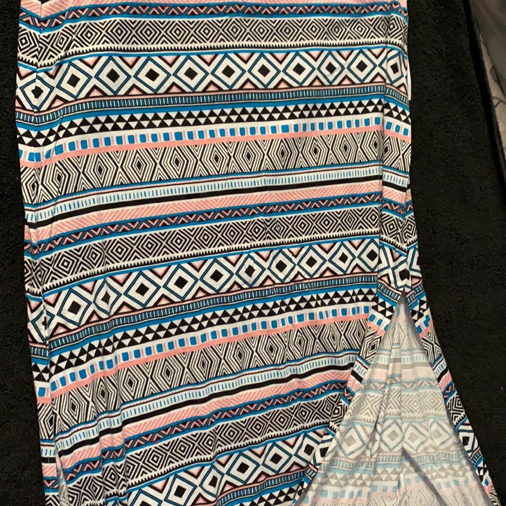 Long Maxi Skirt with slits on the side